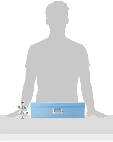 Pioneer Jumbo Scrapbook Storage Box, Sky Blue