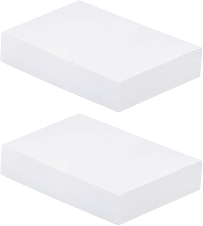 UCREATE Mixed Media Paper, Heavyweight, 12" x 18", 500 Sheets/Pack, 2 Packs | Sulphite Art Paper, Natural White, Medium Tooth, Dry and Wet Media, Class Pack, 1000 Sheets Total, P4833
