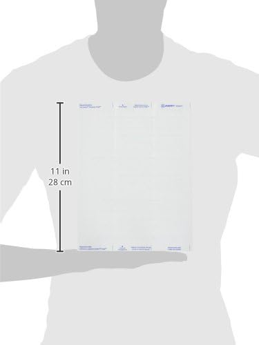 Avery Repositionable Printable Address Labels, Sure Feed Technology, 1" x 2-5/8", White, 750 Blank Mailing Labels (58160)