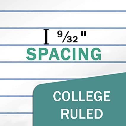 Rosmonde 86400 Sheets(Pallet) Loose Leaf Paper Bulk, 576 Pack,College Ruled | Bulk Notebook Paper, 150 Sheets/Pack, 8 x 10.5", Pallet Of Filler Paper, 3 Hole Punched, School & Office, 4-7 Days Transit
