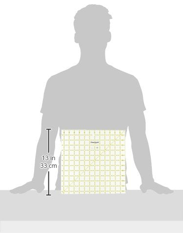 Omnigrid R95 9.5" x 9.5" Omni Grid Ruler, Multicolor | By Omnigrid, Sewing and Quilting Supplies