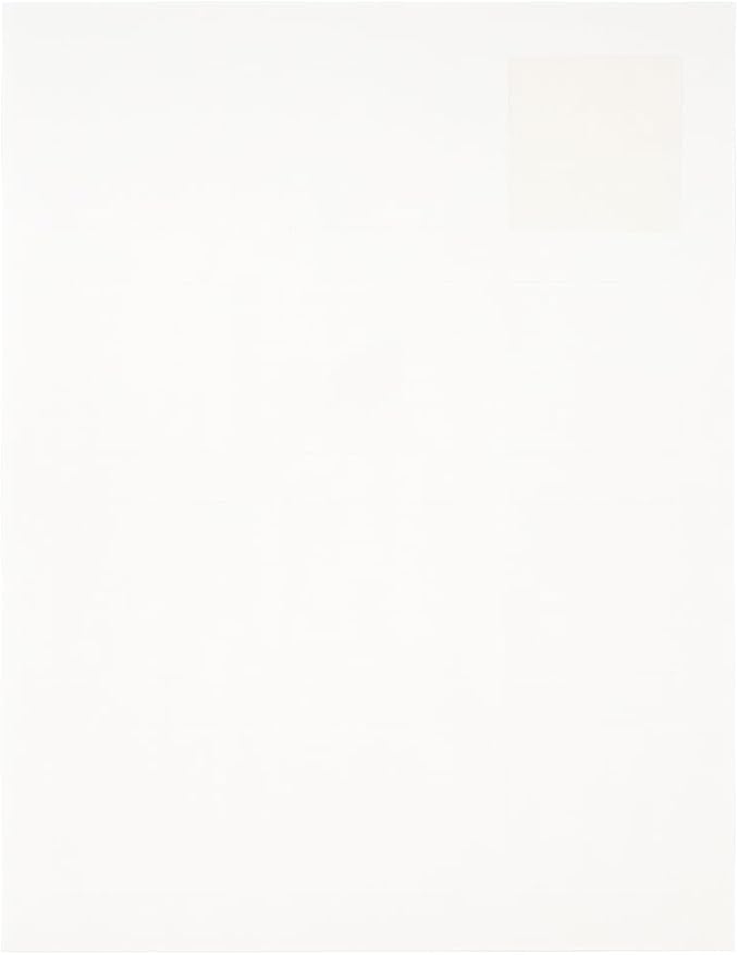 JAM PAPER Product & Container Labels - Square - 2 x 2 - White - 120/Pack