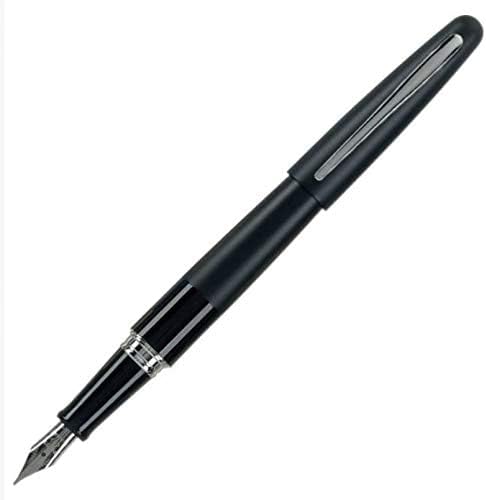 Pilot Metropolitan Fountain Pen, Black, 1.0mm Stub nib