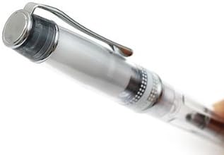Pilot Prera Iro-Ai Calligraphy-Nib Transparent Black Body Fountain Pen (FPRN-350R-TBCM)