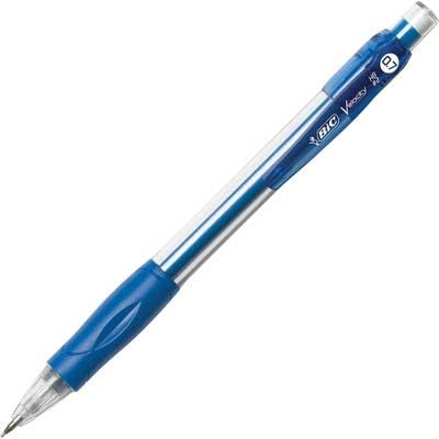 BIC Velocity Mechanical Pencils, With Colorful Barrel, Medium Point (0.7mm), 12-Count Pack Mechanical Pencils With Erasers