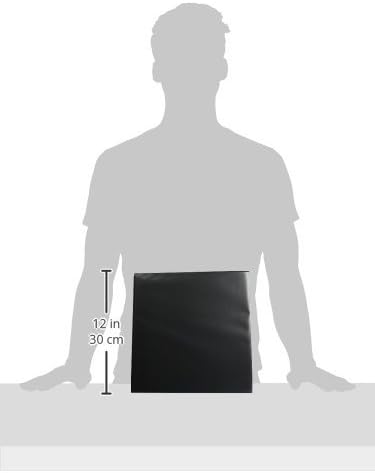 Avery Heavy-Duty View 3 Ring Binder, 2" One Touch Slant Rings, 530-Sheet Capacity, 2.8 Inch Wide Spine, Great for Home, School Supplies, Office, or Organization Needs, 1 Black Binder (05500)