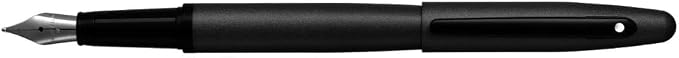Sheaffer VFM Gunmetal Grey Lacquer w/Matte Black Powder Coated Appointments and Medium Nib Fountain Pen