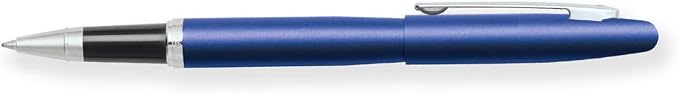 Sheaffer VFM Neon Blue Rollerball Pen with Chrome Trim