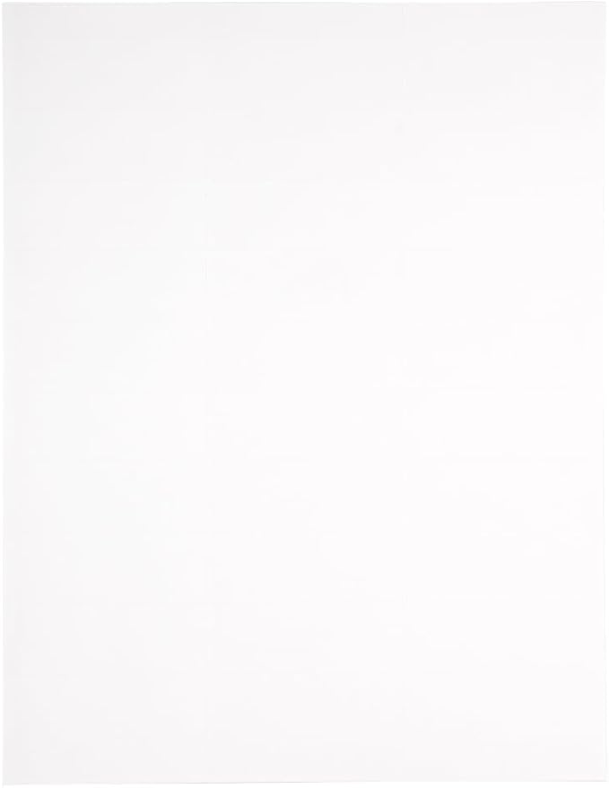 JAM PAPER Return Address Labels - Standard Mailing - 1 x 2 5/8 - White - 120 Shipping Labels/Pack