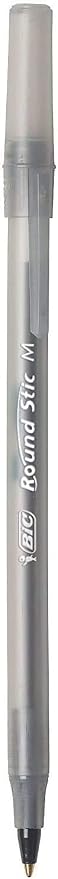 BIC Round Stic Xtra Life Ballpoint Pens - 1mm, Pack of 96 Black Pens | Medium Point, Ultra Long Lasting and Consistent Ink Flow, No. 1 Selling Ballpoint Pens