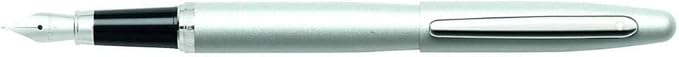 Sheaffer VFM Strobe Silver Fountain Pen with Chrome Trim and Medium Nib