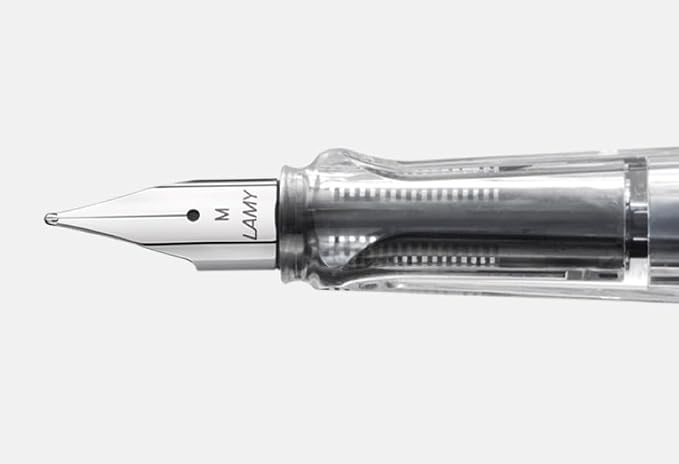 Lamy Safari Vista Fountain Pen - Demonstrator Clear, Extra-Fine Nib L12EF