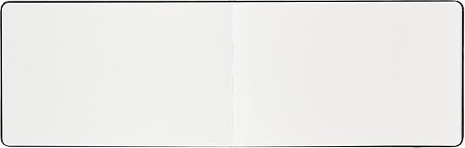 Moleskine Art Watercolor Album, Hard Cover, Plain/Blank, Large (5" x 8.25"), Black, 72 Pages