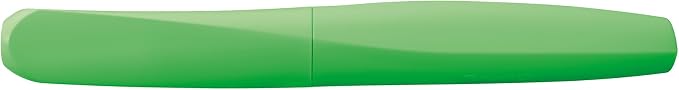Pelikan Twist Fountain Pen with 1 Ink Cartridge, Medium Nib, Neon Green, Boxed (807258)
