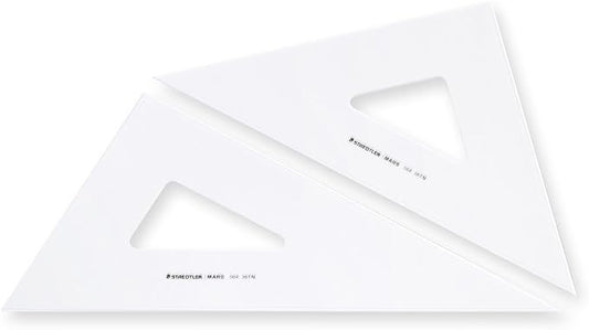 STAEDTLER 564 36 TN Ruler Triangle Ruler for Drafting Set Ink Edge Mars