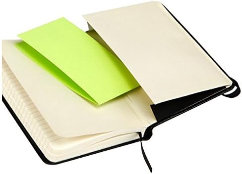 C.R. Gibson Genuine Bonded Leather Journal, By Markings, Smyth Sewn Binding, 192 Ivory Colored Ruled Pages, Pocket On Inside Back Cover, Measures 3.5" x 5.5" - Small Brown (MJ3-4792)