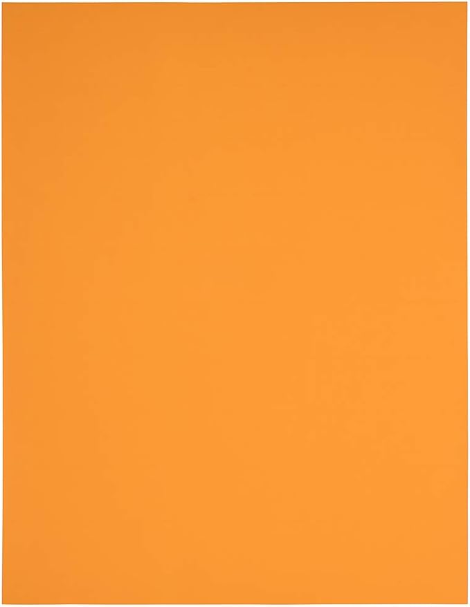 JAM PAPER Return Address Labels - Standard Mailing - 1 x 2 5/8 - Neon Orange - 120 Shipping Labels/Pack