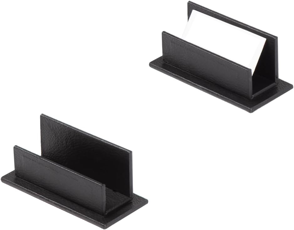 Galaxy Bonded Leather Executive Desk Set – 12-Piece Luxury Desk Organizer with Desk Pad, Double Document Rack, Name Plate, Pens & Office Accessories