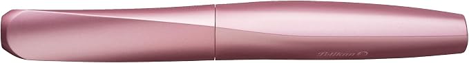 Pelikan Twist Fountain Pen with 1 Ink Cartridge, Medium Nib, Girly Rose, Boxed (806251)