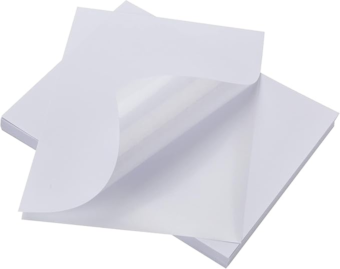 (2000 Sheets, 2000 Labels) Sticker Paper, 8.5" x 11" Full Sheet Shipping Address Labels, 1 Per Page Self Adhesive Mailing Label for Laser and Inkjet Printers