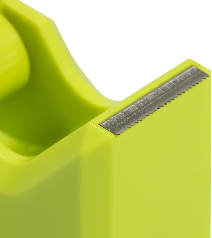 JAM PAPER Colorful Desk Tape Dispensers - Green - 3/Pack