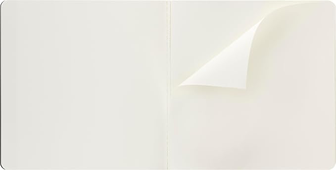 Moleskine Art Sketch Album, Soft Cover, Square (7.5" x 7.5") Plain/Blank, Black, 88 Pages