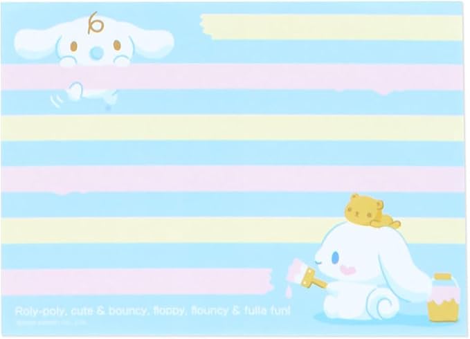 Sanrio Cinnamoroll 8 Design Memo 017043