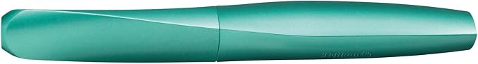 Pelikan Twist Fountain Pen with 1 Ink Cartridge, Medium Nib, Cold Alaska, Boxed (820165)