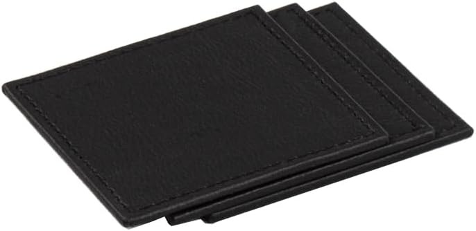 Venus Bonded Leather Executive Desk Set – 12-Piece Luxury Desk Organizer with Desk Pad, Mouse Pad, Name Plate, Pens & Office Accessories (5 Color Options)