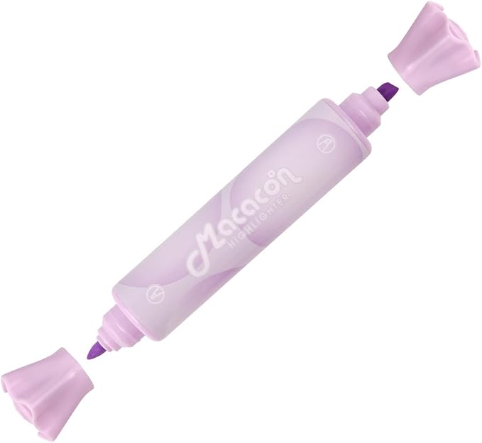 chosch Candy Shape Highlighters, Assorted colors,Chisel Tip,Water Based,Quick Dry& Write Smoothly 6 Macaron Colors (CANDY HIGHLIGHTER)