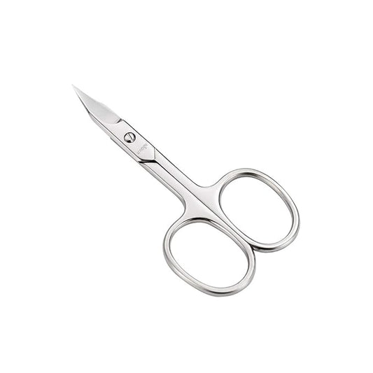 LIVINGO Premium Nail Scissors Curved Stainless Steel Beauty Tool | Precision Blade, Cuticle Manicure Care, Eyebrow Eyelash Grooming, Smooth Detailed Trimming