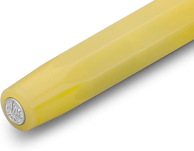 Kaweco Frosted Sport Fountain Pen - Sweet Banana, Extra-Fine