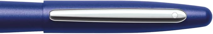 Sheaffer VFM Neon Blue Fountain Pen with Chrome Trim and Medium Nib