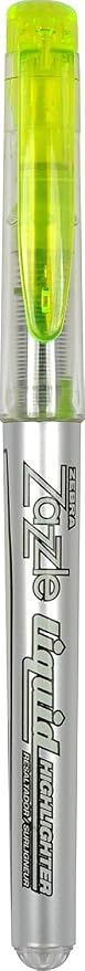 Zebra Pen Zazzle Liquid Highlighter, Assorted Ink Colors, Chisel Tip, 10-Pk