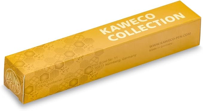 Kaweco COLLECTION Fountain Pen Honey, Fine Nib Sport Octagonal Clip Gold