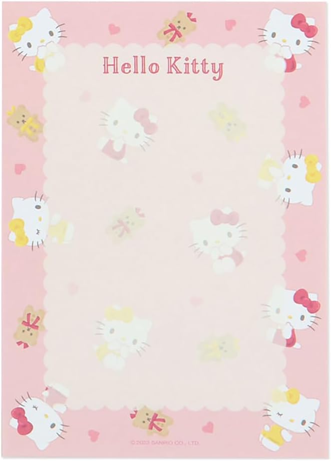 Sanrio Hello Kitty 8 Design Memo 016942