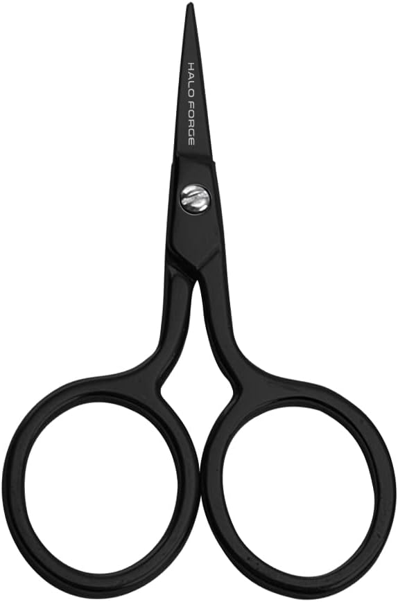3 Pair Small Embroidery Scissors: Forged Stainless Steel Sharp Pointed Tip Precision Cutting Details Thread Yarn for fabric, sewing, craft, Needlework, 2.5 Inch, 3.5 Inch and 6 Inch Black | Pointed Tip Precision Cutting Details Thread Yarn for Fabric, ...