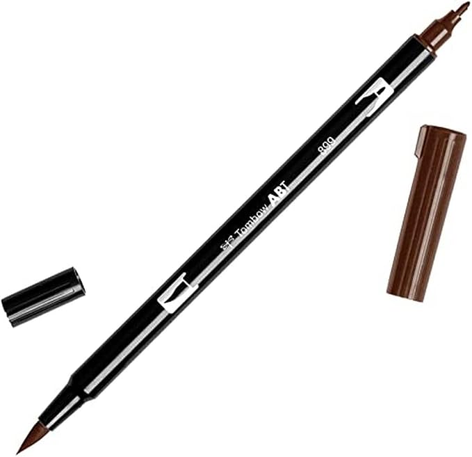 Tombow Dual Brush Pen, ABT, No. 899 (AB-T899)