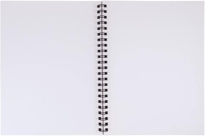 UCreate Fashion Poly Cover Sketch Book Kaleidoscope Design, 9" x 12", Multi-Color 75 Sheets