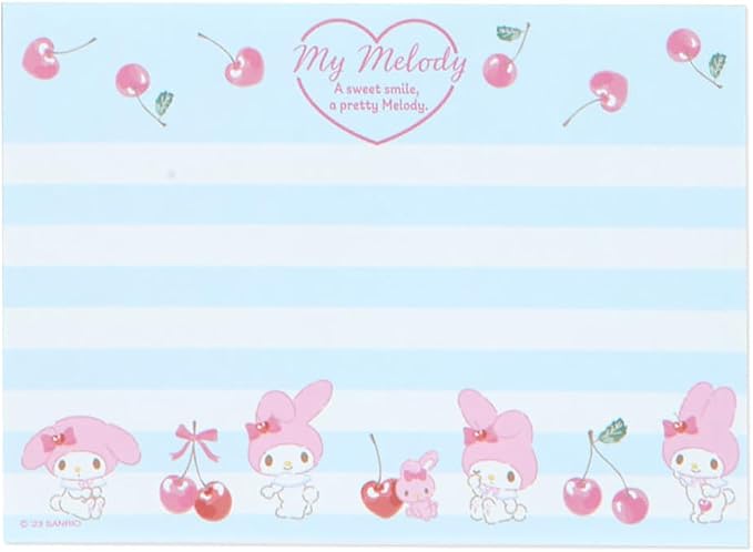 Sanrio My Melody 8 Design Memo 016951