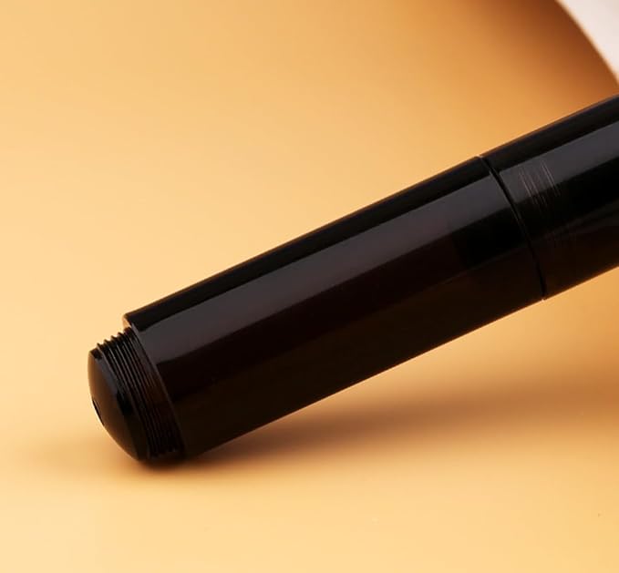 czxwyst Majohn Wancai 2.0 Mini Pocket-Size Eyedropper Fountain Pen (EF Nib 0.38mm, Black)