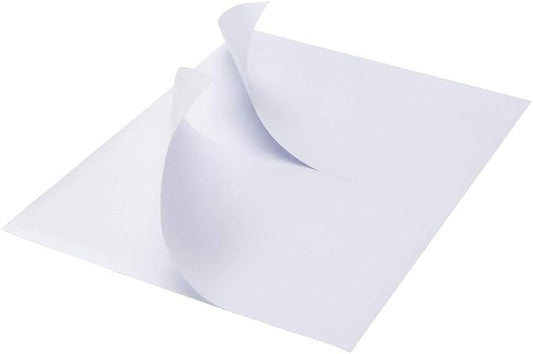 8.5" x 5.5" Address Labels, Half Sheet Shipping Labels, 500 Sheets Self Adhesive Mailing Labels for Laser & Inkjet Printers