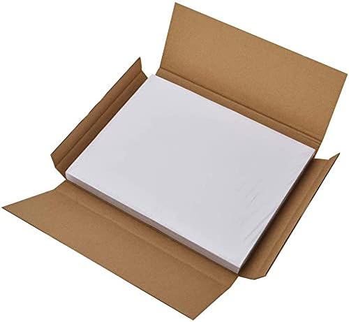 Round Conner 8.5" x 5.5" Address Labels, Half Sheet Shipping Labels, 500 Sheets Self Adhesive Mailing Labels for Laser & Inkjet Printers