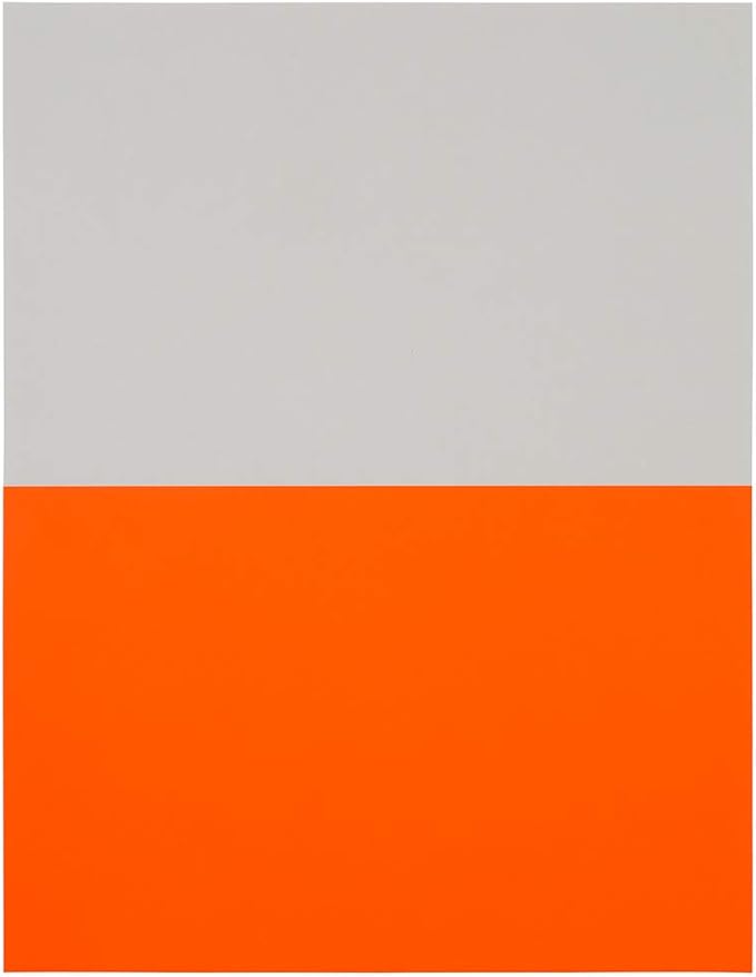 JAM PAPER Shipping Labels - Half Page - 5 1/2 x 8 1/2 - Neon Deep Red/Orange - 50/Pack