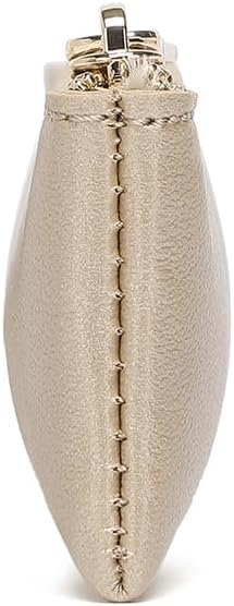 Slim Pencil Case Small Pencil Pouch Pen Case (Pearl White Tea/FL)
