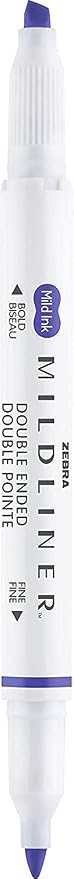 Zebra Pen Mildliner Double-Ended Highlighter Set, Broad and Fine Point Tips, Ideal for Bible Highlighting, No Bleed, 30 Pastel and Neutral ink Colors, Pack of 30