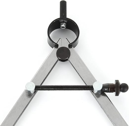 3 Pieces Spring Caliper Set - Inside, Outside & Divider 6" Inch / 150 Divider Set Mm - Measuring Tool, Workshop, Tool Room Wood-Turning Lathe Projects. Leather Crafting & Scribing