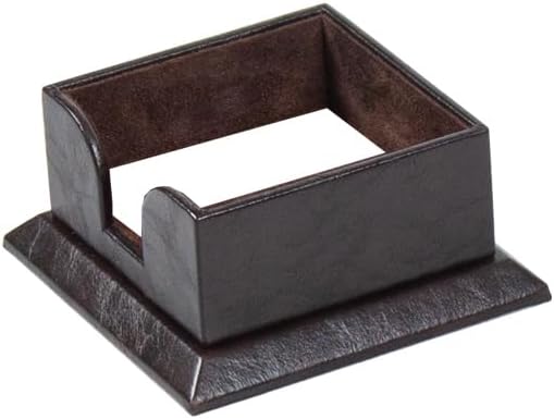 Bonded Leather Desk Organizer Set – Executive 12-Piece Desk Pads, Name Plate, Pens, Coasters & Office Accessories – Office Organization & Decor