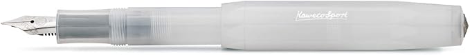 Kaweco FROSTED SPORT Fountain Pen Natural Coconut (Extra Fine)
