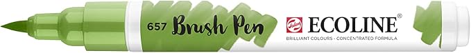 Ecoline Brush Pen Bronze green 657 (11506570)